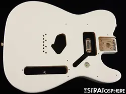 FENDER PLAYER II TELECASTER TELE BODY, GUITAR PARTS ALDER POLAR WHITE.