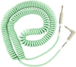 FENDER ORIGINAL SERIES COILED INSTRUMENT CABLE, WITH LIMITED, STRAIGHT/ANGLE,
