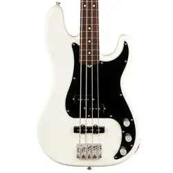 USED FENDER AMERICAN PERFORMER PRECISION BASS ROSEWOOD - ARCTIC WHITE