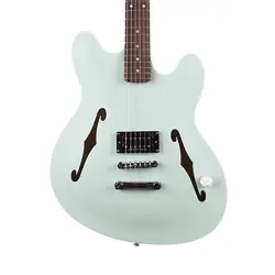 USED FENDER TOM DELONGE STARCASTER - SATIN SURF GREEN