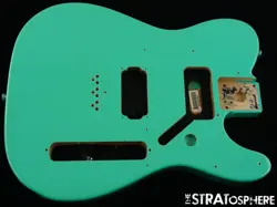 FENDER PLAYER HH TELECASTER TELE BODY, GUITAR PARTS ALDER SEA FOAM GREEN