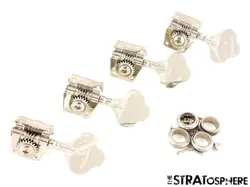 FENDER SQUIER 60S CLASSIC VIBE P JAZZ BASS TUNERS TUNING PEGS PRECISION NICKEL