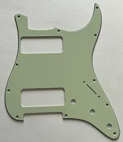3 PLY VINTAGE GREEN PICKGUARD FIT FENDER STRATOCASTER STRAT P90 2 PICKUP STYLE
