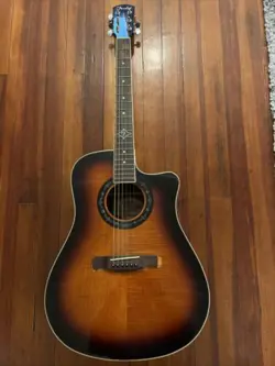 FENDER T-BUCKET 300-CE 3TS ACOUSTIC ELECTRIC GUITAR - DAMAGED