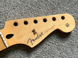 2019 FENDER LIMITED PLAYER STRATOCASTER GUITAR NECK