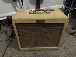 ORIGINAL BILLM MODDED FENDER BLUES JUNIOR IN RELIC TWEED