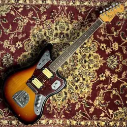 FENDER KURT COBAIN ROAD WORN JAGUAR USED ELECTRIC GUITAR