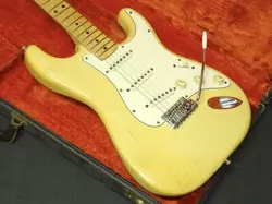 FENDER STRATOCASTER OLYMPIC WHITE USED ELECTRIC GUITAR