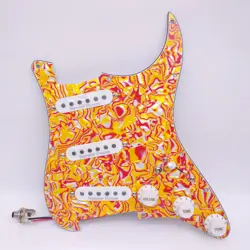 PREWIRED LOADED STRAT PICKGUARD WITH COIL SPLITTING PICKUP SET FOR USA FENDER ST