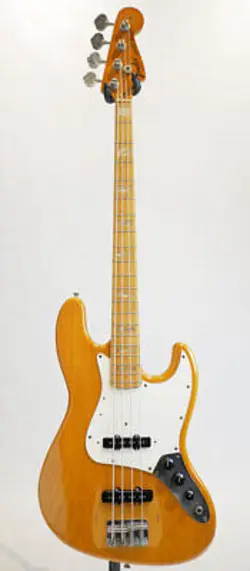 FENDER JAZZ BASS NATURAL 1974 ELECTRIC GUITAR [AUTH]