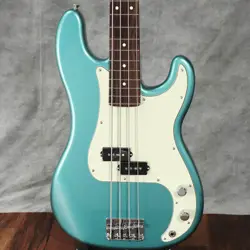 FENDER FSR COLLECTION HYBRID II PRECISION BASS TEAL GREEN METALLIC ROSEWOOD FING