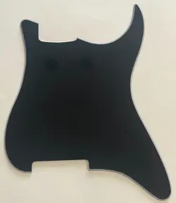 3 PLY BLACK PICKGUARD FIT FENDER STRATOCASTER STRAT BLANK STYLE GUITAR PARTS