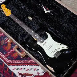 FENDER CUSTOM SHOP 1961 STRATOCASTER RELIC AGED BLACK