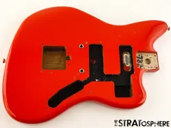 FENDER PLAYER II JAGUAR SERIES BODY, MODERN GUITAR PARTS ALDER, CORAL RED