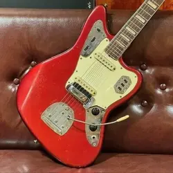 FENDER 1969 JAGUAR CANDY APPLE RED