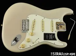 FENDER PLAYER II STRATOCASTER STRAT LOADED BODY, CHAMBERED ASH WHITE BLONDE