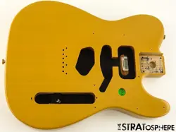 FENDER PLAYER PLUS SERIES TELECASTER TELE BODY, ALDER BUTTERSCOTCH BLONDE