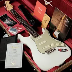 FENDER CUSTOM SHOP CUSTOM BUILT 1961 STRATOCASTER NOS OLYMPIC WHITE OUR STORE SP
