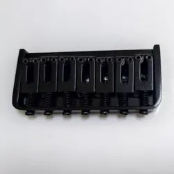 METAL FIXED HARDTAIL GUITAR BRIDGE BLACK FOR 7 STRING FENDER STRAT TELE GUITAR