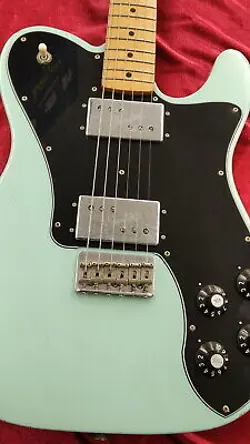 FENDER MEXICO TELECASTER DELUXE USED ALDER BODY MAPLE NECK/FINGERBOARD W/GIGCASE