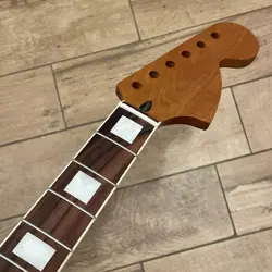 ROASTED MAPLE STRAT ELECTRIC GUITAR NECK ROSEWOOD FRETBOARD FOR FENDER ST PART