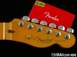 FENDER AMERICAN PROFESSIONAL II TELECASTER TELE NECK & TUNERS, C MN MAPLE