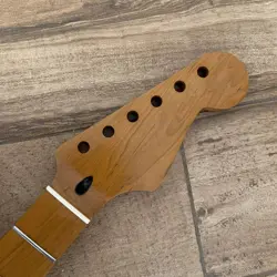 22FRET ROASTED MAPLE GUITAR NECK CANADA MAPLE FRETBOARD NITRO FOR FENDER STRAT