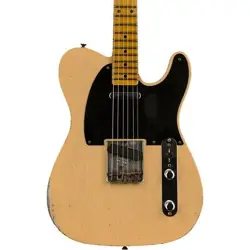 FENDER CUSTOM SHOP LE '53 TELECASTER RELIC ELECTRIC GUITAR AGED NOCASTER BLONDE