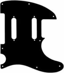 WD CUSTOM PICKGUARD FOR FENDER BLACKTOP BARITONE TELECASTER #03G BLACK/GREEN/...