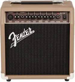 FENDER ACOUSTASONIC 15 TWO CHANNEL ACOUSTIC GUITAR AMPLIFIER