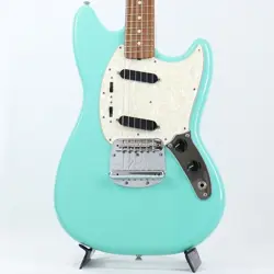 FENDER MEX VINTERA 60S MUSTANG USED ALDER BODY SEAFOAM GREEN W/SOFT CASE