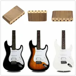 BRASS CNC STEEL BLOCK BRIDGE SADDLES PARTS FOR FENDER ELECTRIC GUITAR TREMOLO G