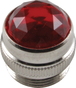RED VINTAGE F STYLE AMPLIFIER PILOT LAMP JEWEL TUBE AMP LIGHT LENS