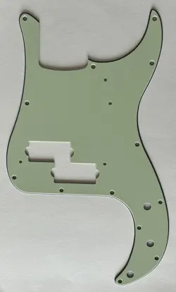 3 PLY VINTAGE GREEN PICKGUARD FIT FENDER '62 PRECISION P BASS STYLE GUITAR PARTS