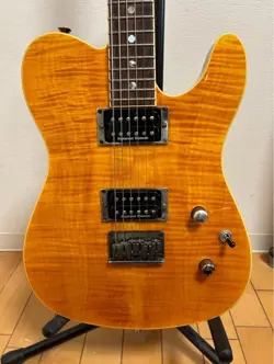 FENDER TELECASTER FMT HH AMBER SAFE PACKING!