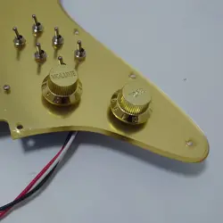 SSS PREWIRED LOADED PICKGUARD WITH SINGLE-COIL PICKUPS FOR FENDER STRAT GUITAR
