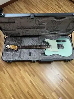 FENDER USA TELECASTER AMEPRO 2 MYSTIC.SURF GREEN