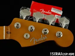 FENDER VINTERA II 50S RI P BASS NECK   TUNERS PRECISION LATE 50S 