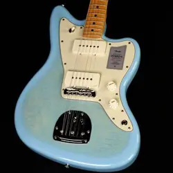 FENDER 2024 COLLECTION MIJ HYBRID II JAZZMASTER MAPLE FLAME CELESTE BLUE #GG5S0
