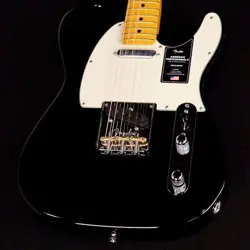 FENDER AMERICAN PROFESSIONAL II TELECASTER MAPLE BLACK S/N:US23037072 #GG6V0