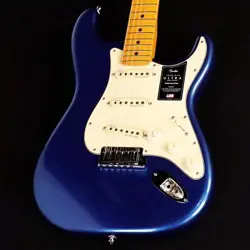 FENDER AMERICAN ULTRA STRATOCASTER MAPLE COBRA BLUE S/N:US23054036 #GG56Q