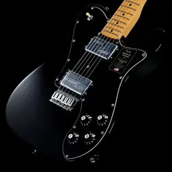FENDER AMERICAN VINTAGE II 1975 TELECASTER DELUXE BLACK WEIGHT:3.73KG
