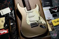 FENDER CUSTOM SHOP 1960 STRATOCASTER RELIC MATCHING HEAD SHORELINE GOLD #GG7AS