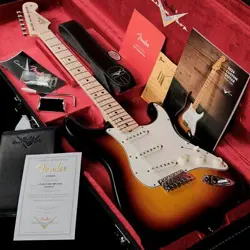 FENDER CUSTOM SHOP LIMITED EDITION 1965 STRATOCASTER NOS TARGET 3 COLOR #GG2R6