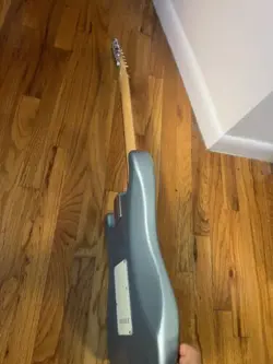 BLUE STRATOCASTER WITH