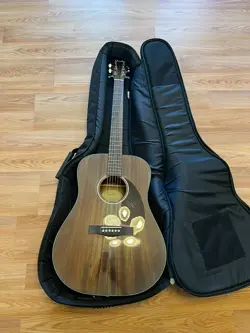 FENDER CD-140S ACOUSTIC DREADNOUGHT GUITAR, WITH CASE