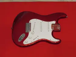 FENDER SQUIER AFFINITY STRATOCASTER LOADED GUITAR BODY - METALLIC RED