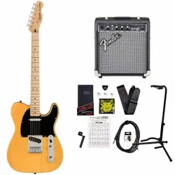 SQUIER BY FENDER AFFINITY SERIES TELECASTER MAPLE FINGERBOARD BLACK PICKGUARD BU