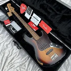 MAINTAINED FENDER MEX JAZZ BASS ROAD WORN