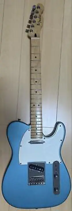FENDER TELECASTER ELECTRIC GUITAR LIGHT BLUE MEXICO